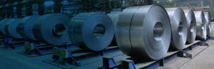 rolls of sheet metal