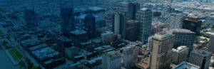 Nashville, TN Commercial Roofing Drone Skyline