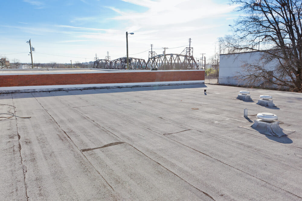 A roof installed by Maxwell roofing