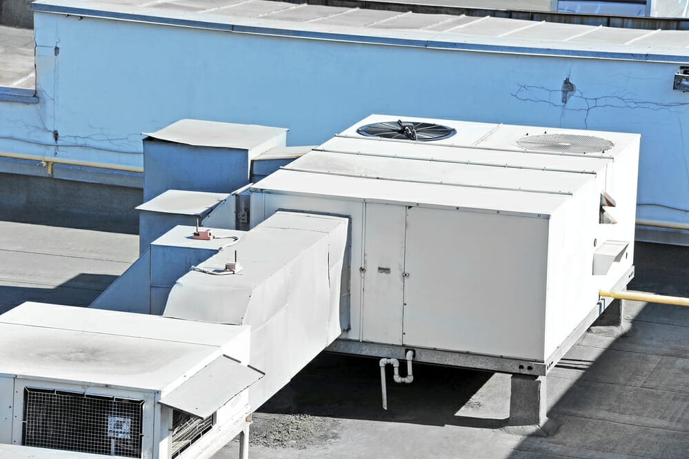 Industrial steel air conditioning and ventilation systems