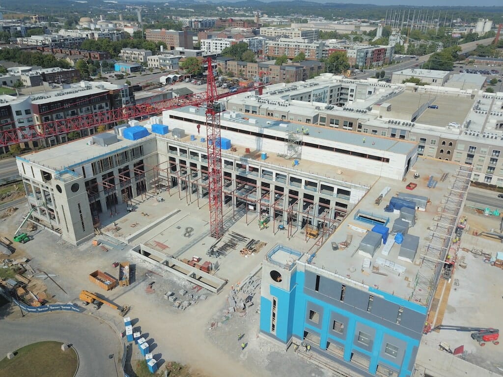 Tennessee Library and Archives construction