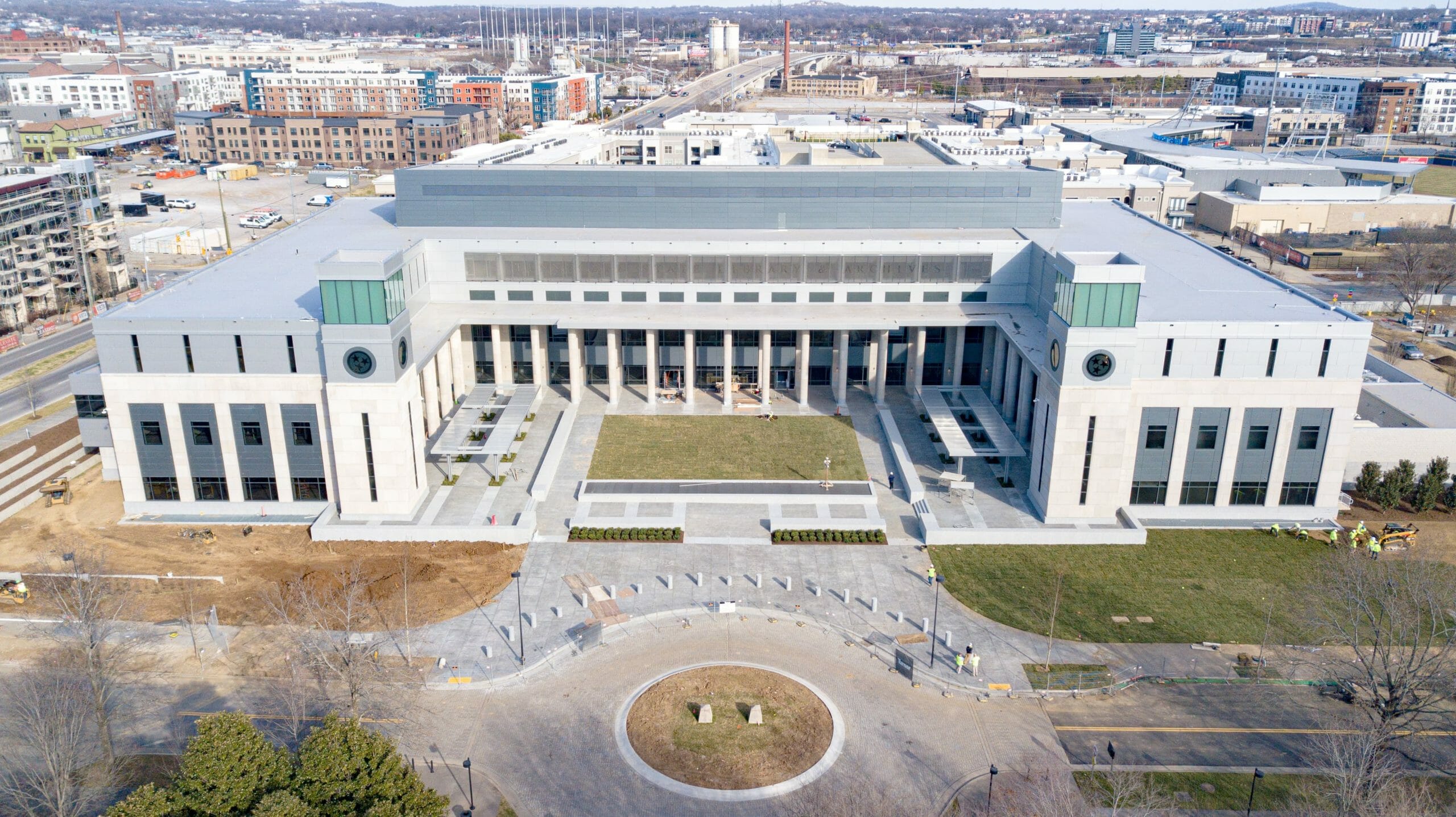 Tennessee State Library and Archive Building.